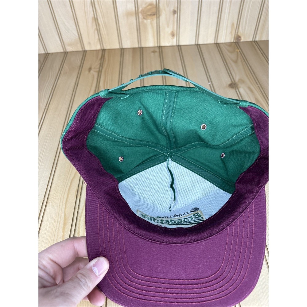Vintage K-Products Hat Cap Snapback Broadstrike Dual Farm Feed USA Green - Picture 6 of 7